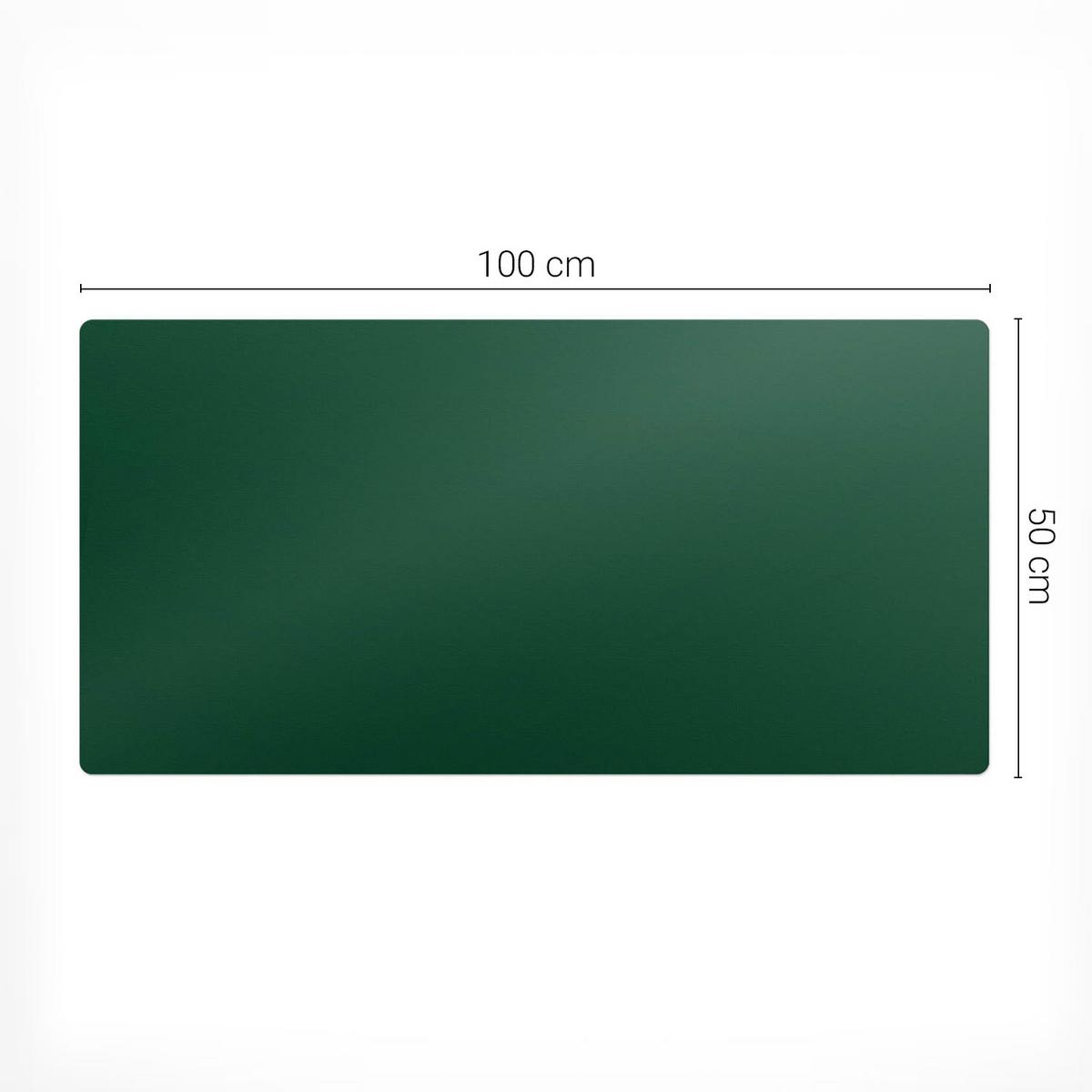 SCHREIBTISCHUNTERLAGE 100x50 cm Grün - Salbeigrün, Kunststoff (100/50/1.6cm) - Wallfluent