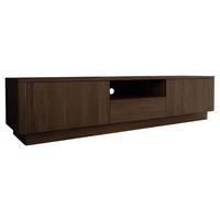TV-SCHRANK Netari 2D1SZ - Dunkelbraun, Holzwerkstoff (180/41/40cm) - MIRJAN24