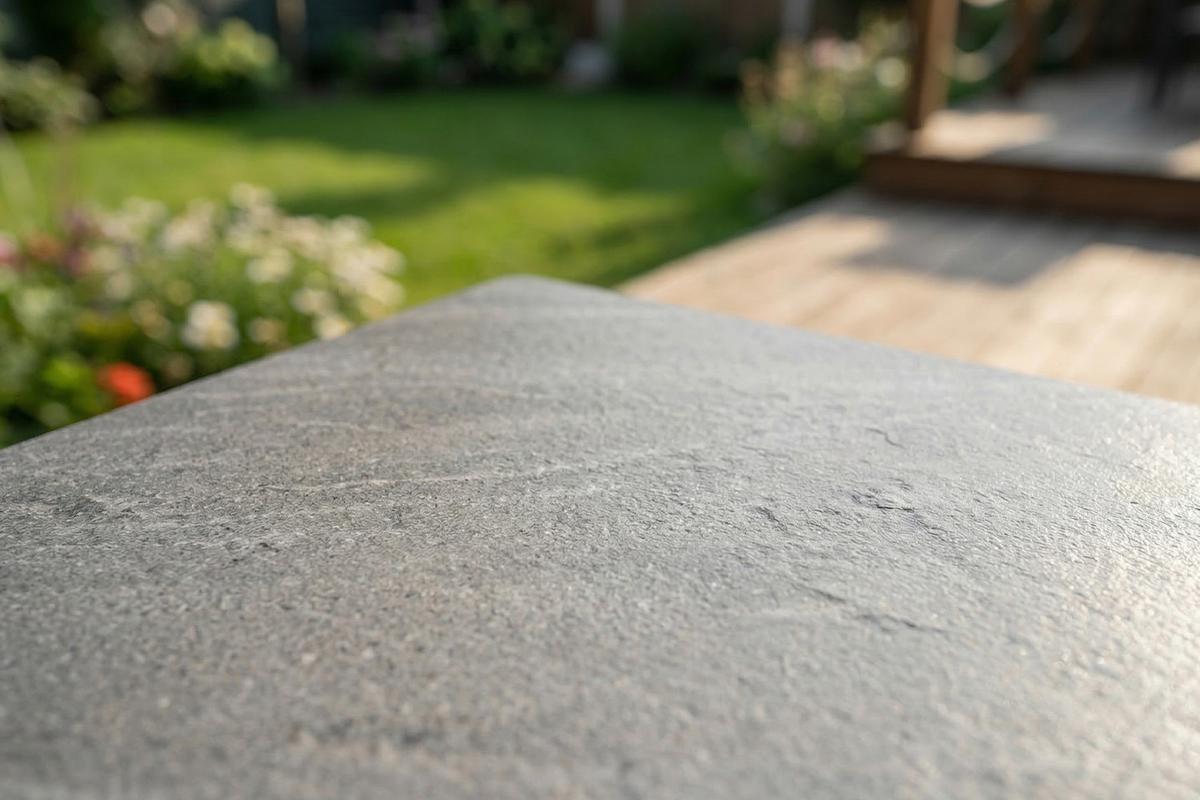 GARTENTISCH LONGA Anthrazit Keramik - Dunkelgrau, Keramik (90/180/75cm) - KAWOLA