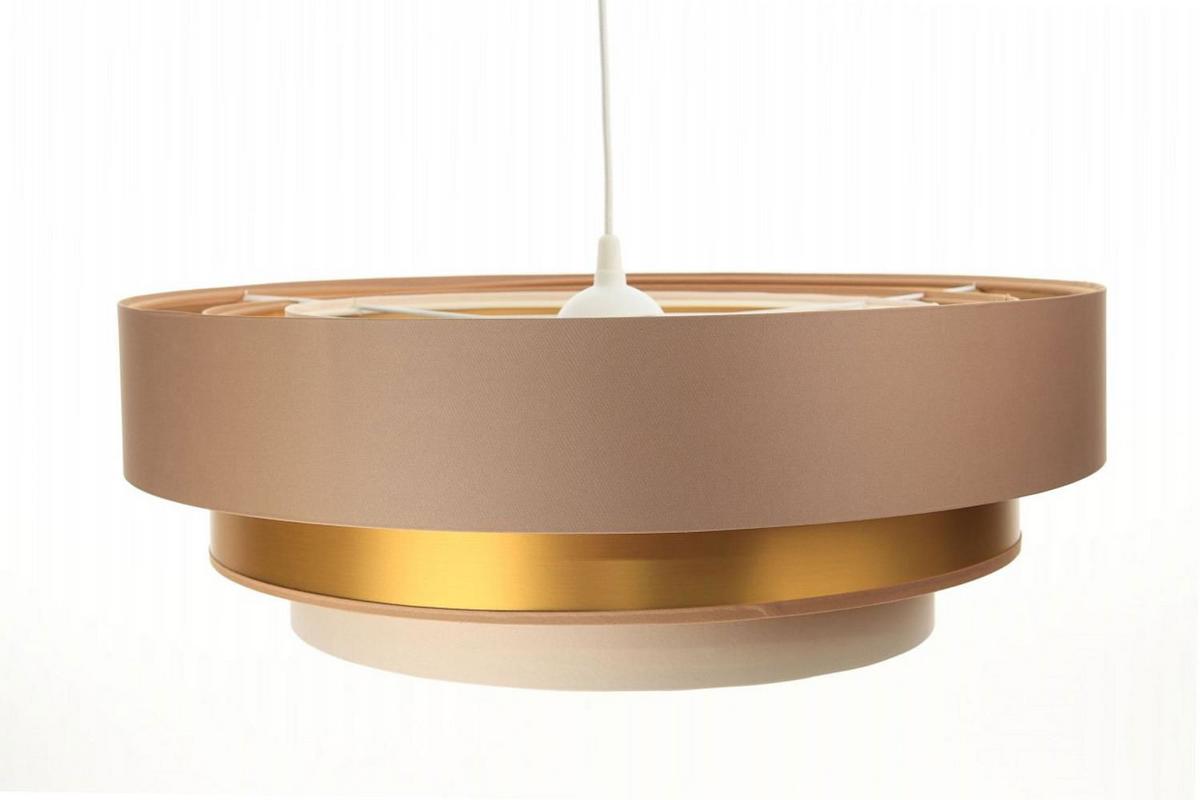 HÄNGELEUCHTE Beige 60/20 cm - Beige, Kunststoff (60/1/20cm) - ONZENO