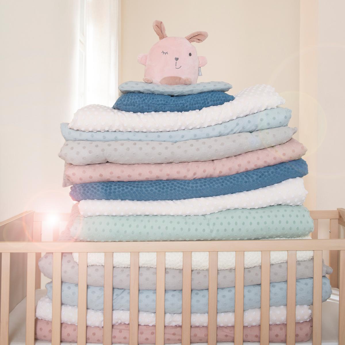 BABYDECKE 80 x 80 cm Frosty Almond - Beige - Beige, Textil (80/80cm) - Roba