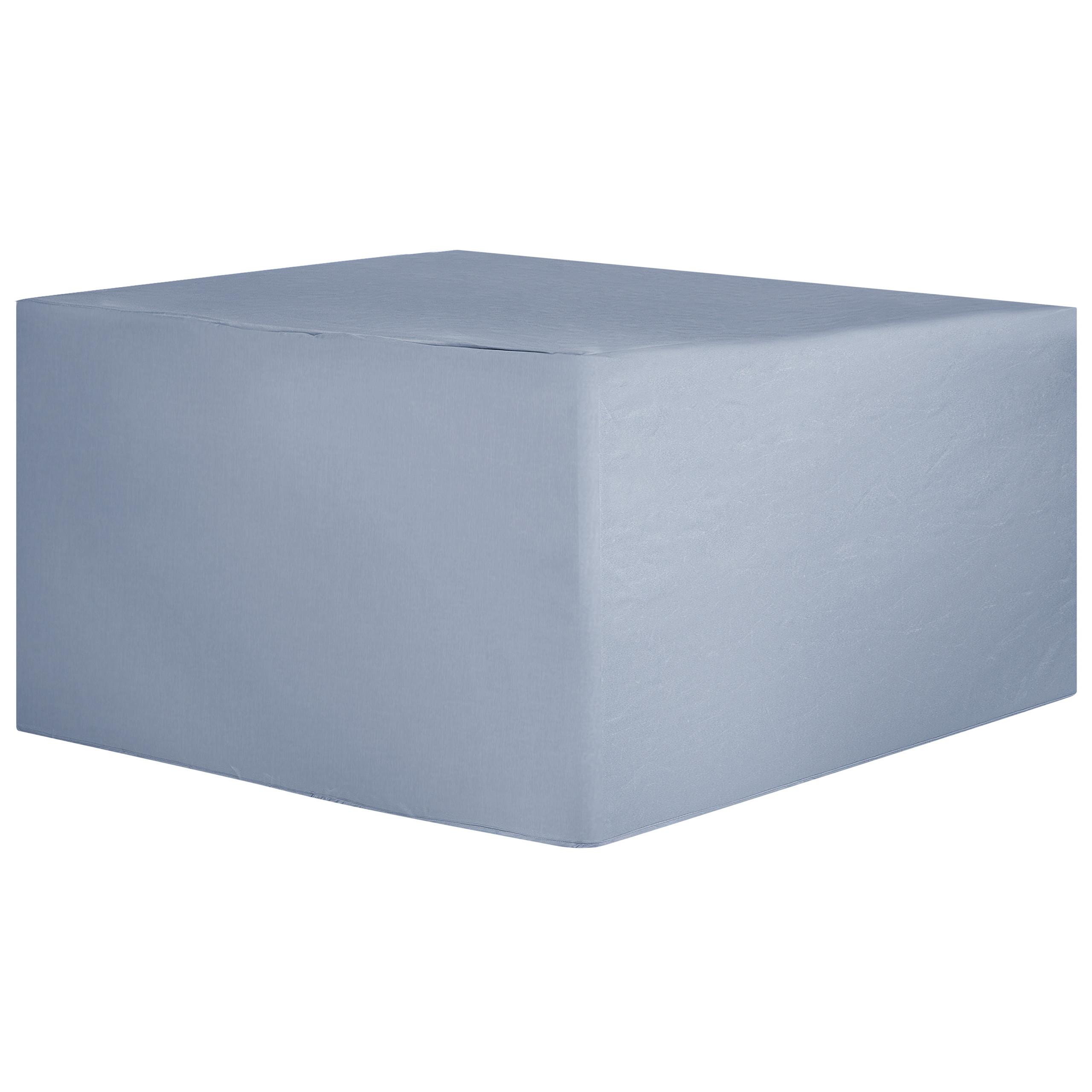 REGENSCHUTZ für Gartenmöbel 145/110/80 cm Chuva - Grau, Kunststoff (145/80/110cm) - Beliani