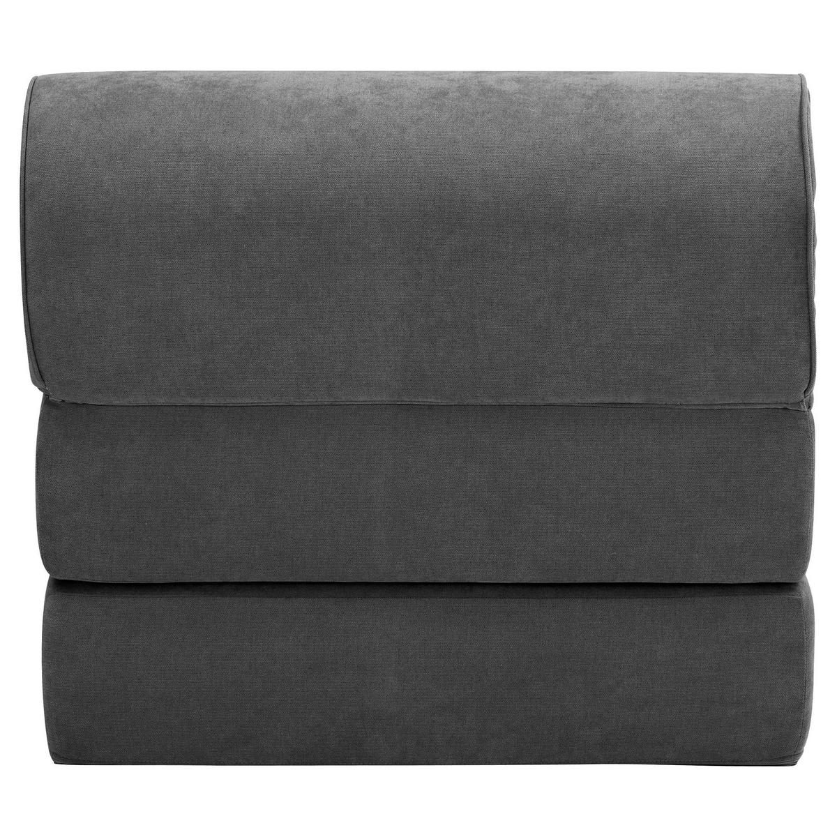 FALTSESSEL Katusha Flachgewebe anthrazit - Anthrazit, Kunststoff (80/71/80cm) - 58aufmkessel