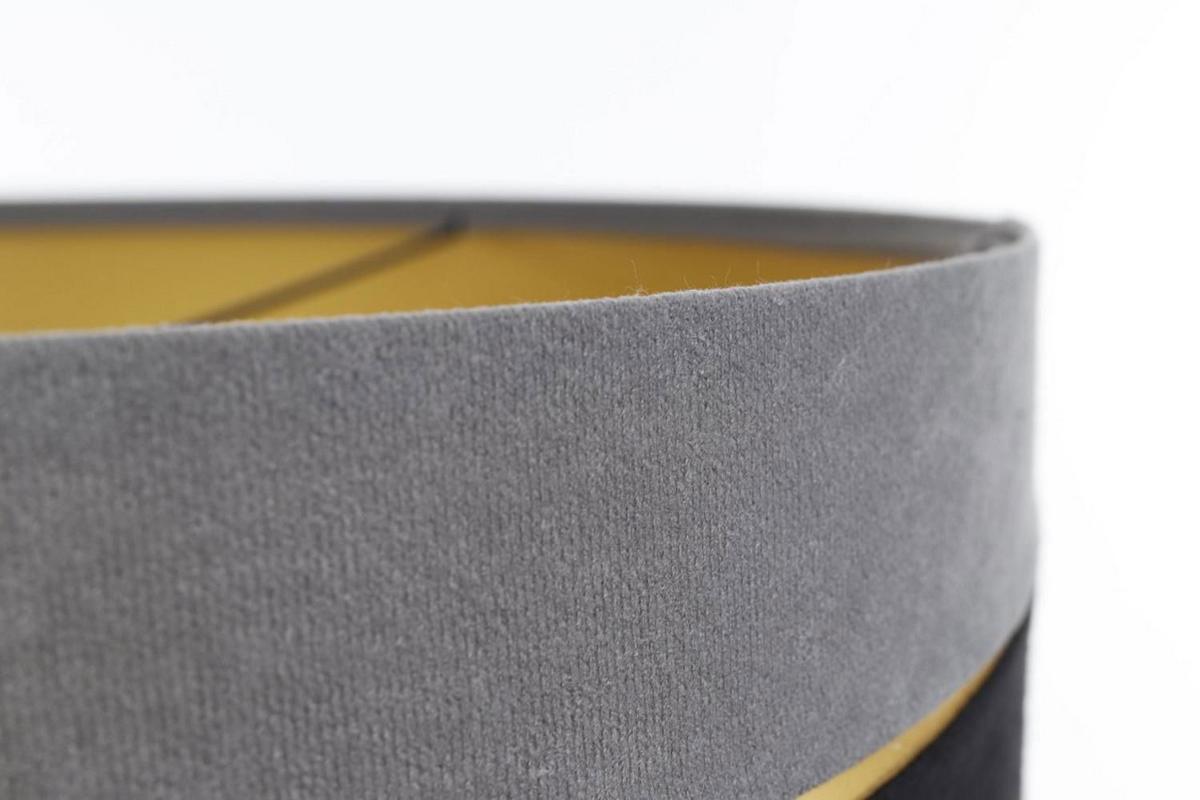 HÄNGELEUCHTE Grau 60/30 cm - Schwarz/Grau, Kunststoff (60/0.4/30cm) - ONZENO