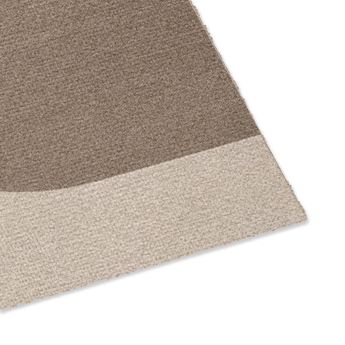 FUSSMATTE Geometrisch - Gewebte Struktur - Modern Fußabtreter 90x60 cm - Beige, Kunststoff (90/0.4cm) - MuchoWow