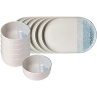 BRUNCH-SET Trio Blau 12-tlg. - Blau, Keramik (2/2/2cm) - Ritzenhoff Breker