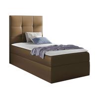BOXBETT Mini 2, Seite zum Öffnen des Bettkastens: Links - H3 - Braun, Holz (80/200cm) - MIRJAN24