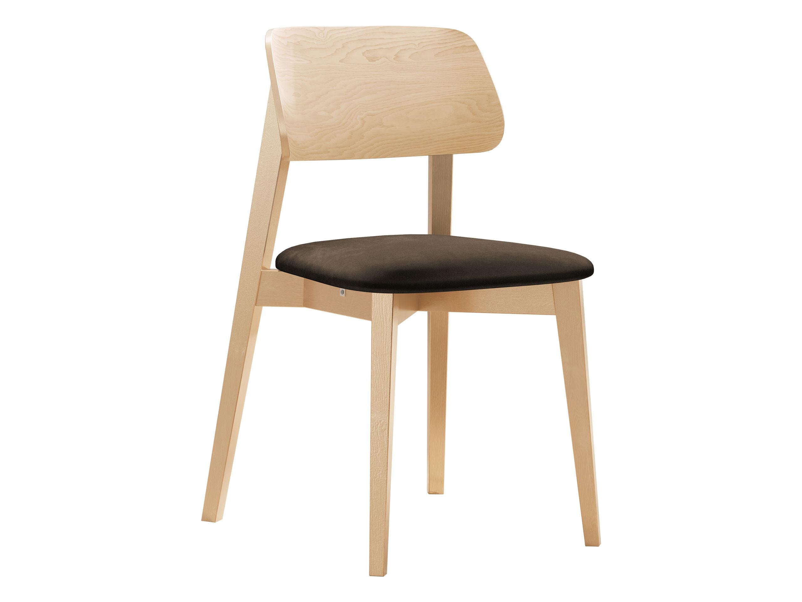 WOHNZIMMER STUHL KT63, Holzfarbe: Buche - Buchefarben/Braun, Holz/Textil (47/80/49cm) - MIRJAN24