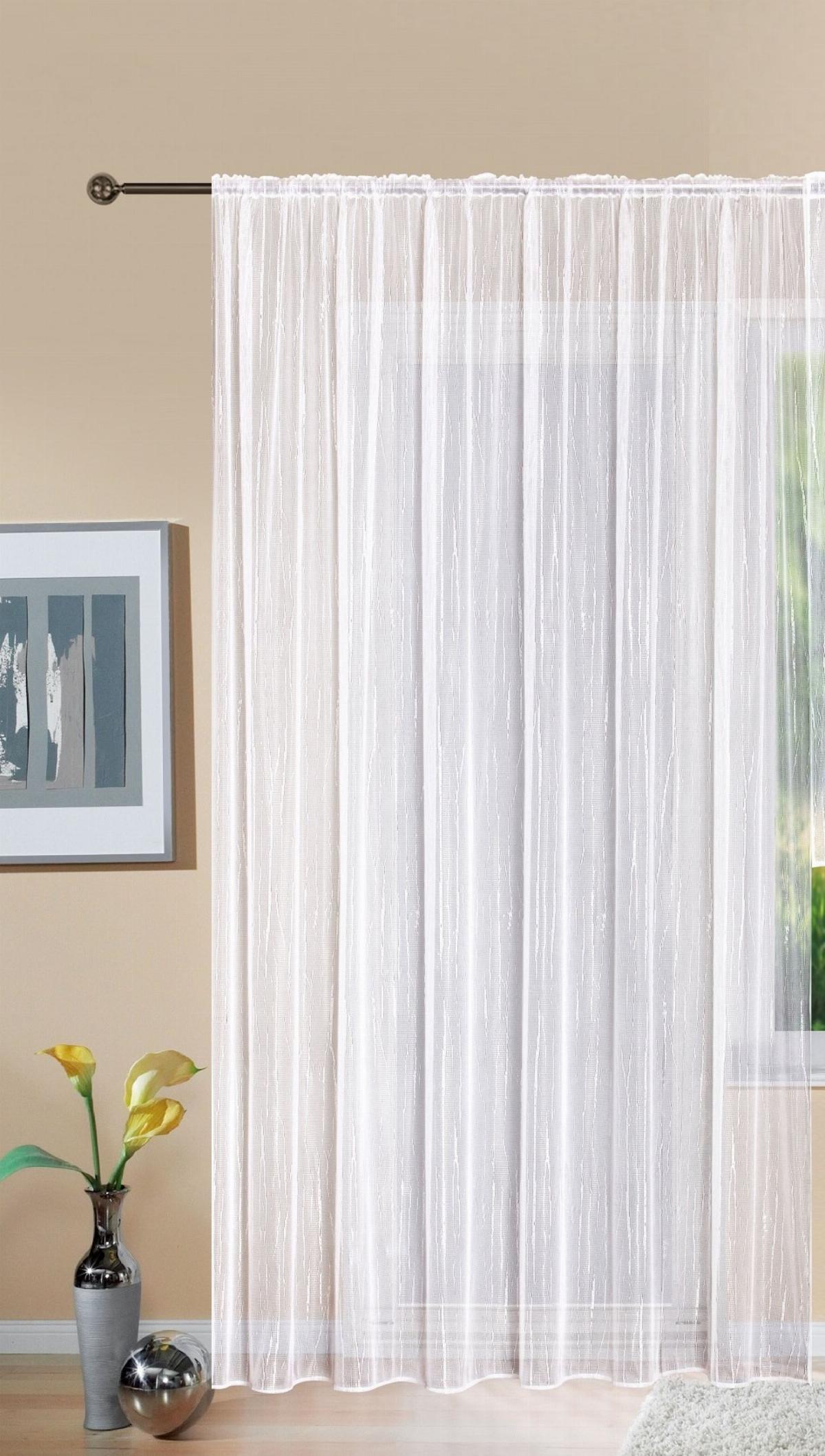 VORHANG »Isabella« HxB 225x300 cm Weiß - Weiß, Textil (300/225cm) - Gardinenbox