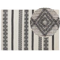 KURZFLOR-TEPPICH Davutlar 230/160 cm - Beige, Textil (160/230cm) - Beliani