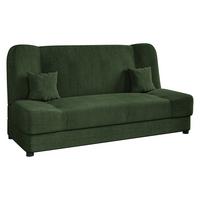 SCHLAFSOFA Jonas Cord - Grün, Holz/Textil (195/86/87cm) - MIRJAN24