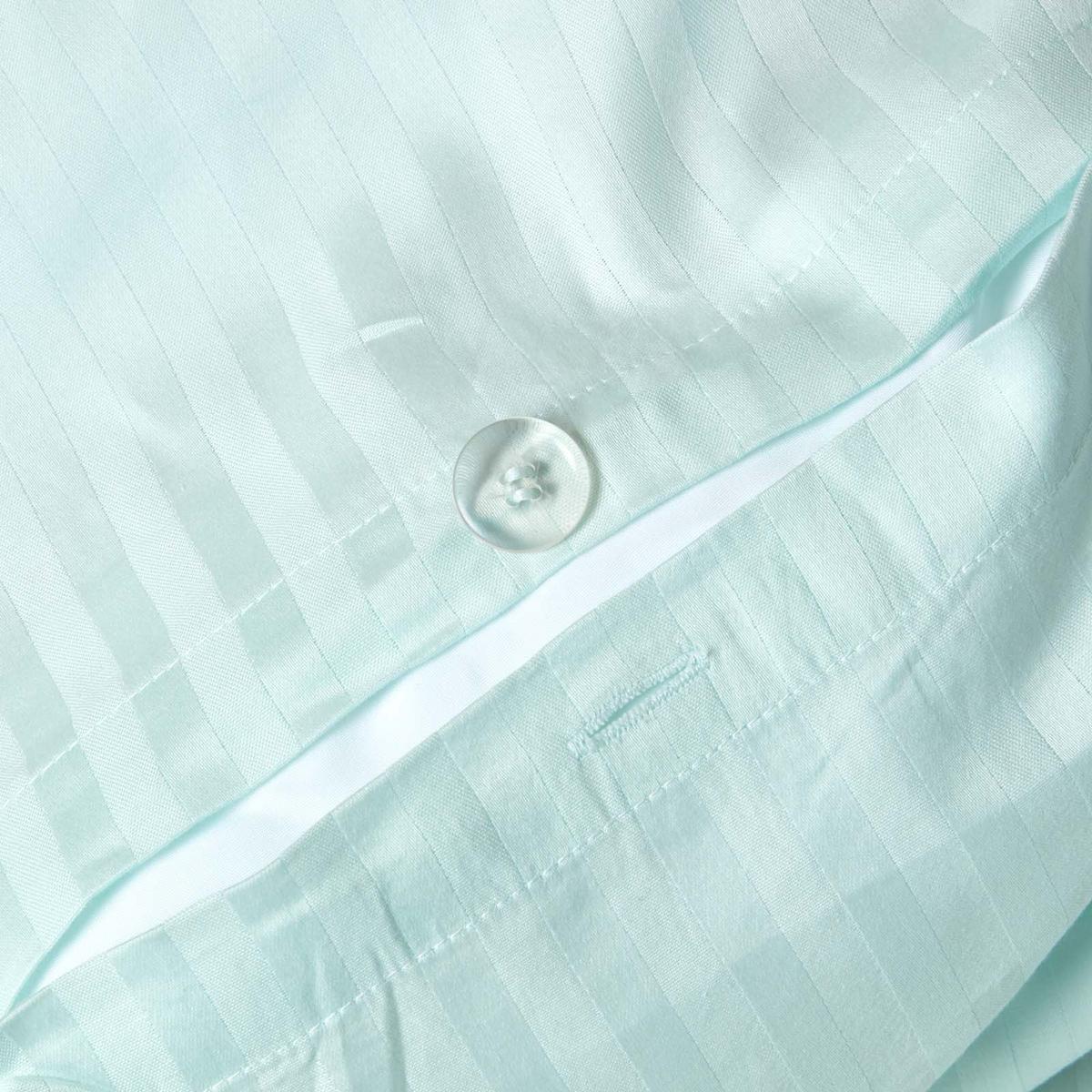 KINDERBETTWÄSCHE DAMAST - Blau, Textil (120/150cm) - Homescapes