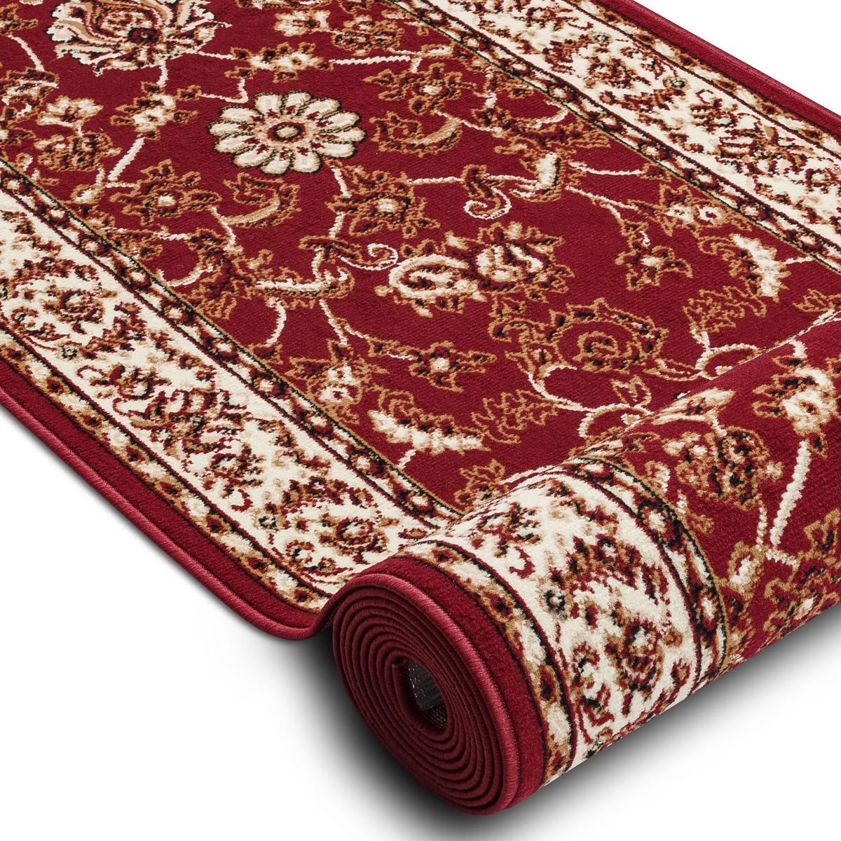 LÄUFER BCF MORAD 120/100 cm - Rot, Textil (120/100cm) - rugsX