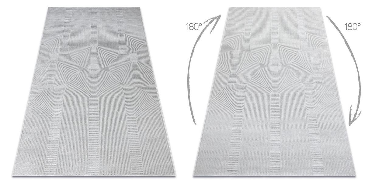 TEPPICH Balance 160/220 cm - Grau, Textil (160/220cm) - rugsX