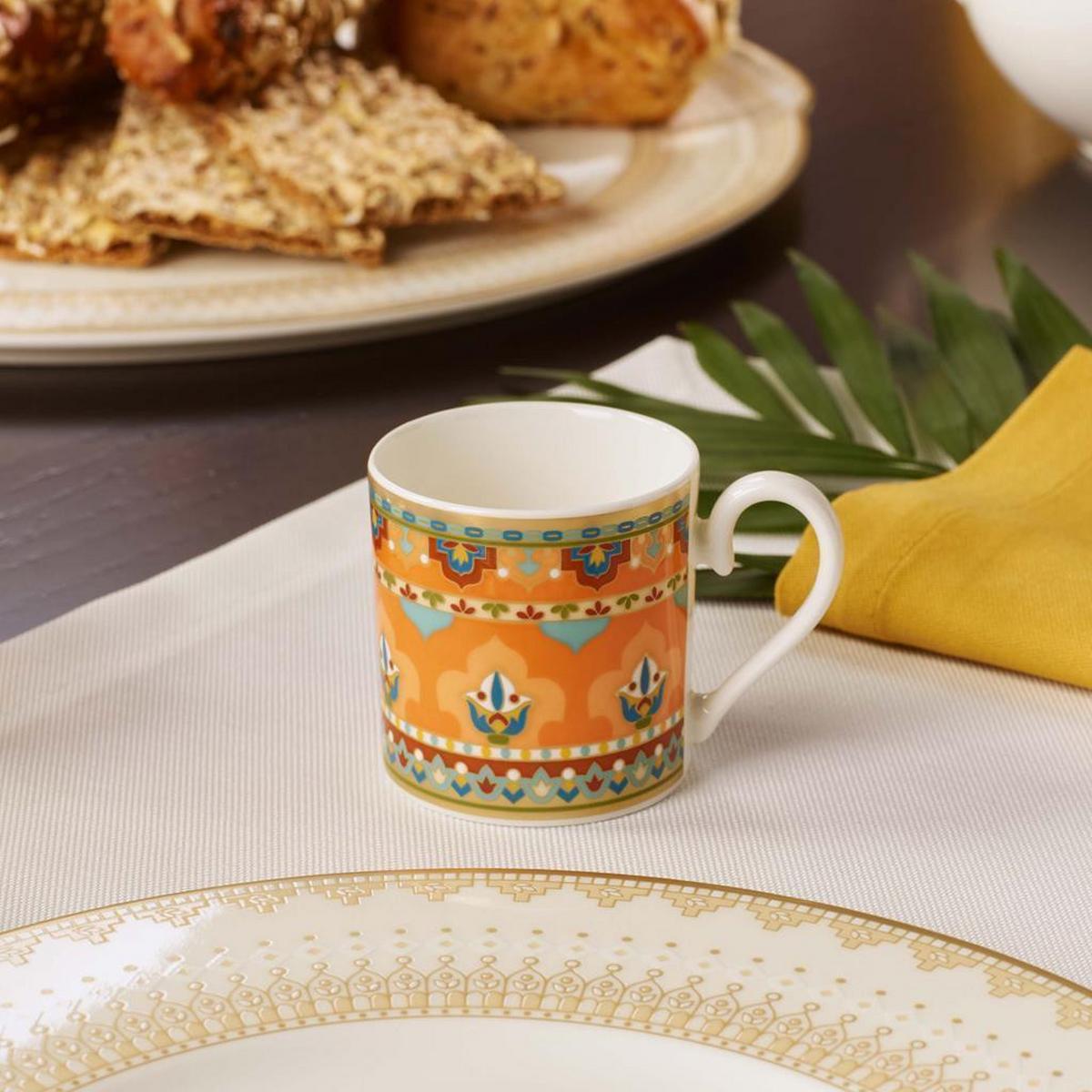 ESPRESSOTASSE Samarkand Mandarin bunt 50 ml - Multicolor, Keramik (0.05L) - Villeroy & Boch