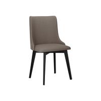 STUHL Monti 5, Holzfarbe: Schwarz - Schwarz/Bronzefarben, Holz (48/83/53cm) - MIRJAN24