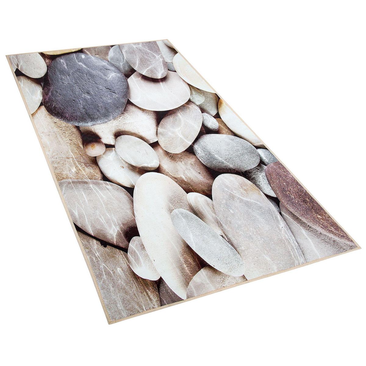 KURZFLOR-TEPPICH Denizli 150/80 cm - Multicolor, Kunststoff (80/150cm) - Beliani