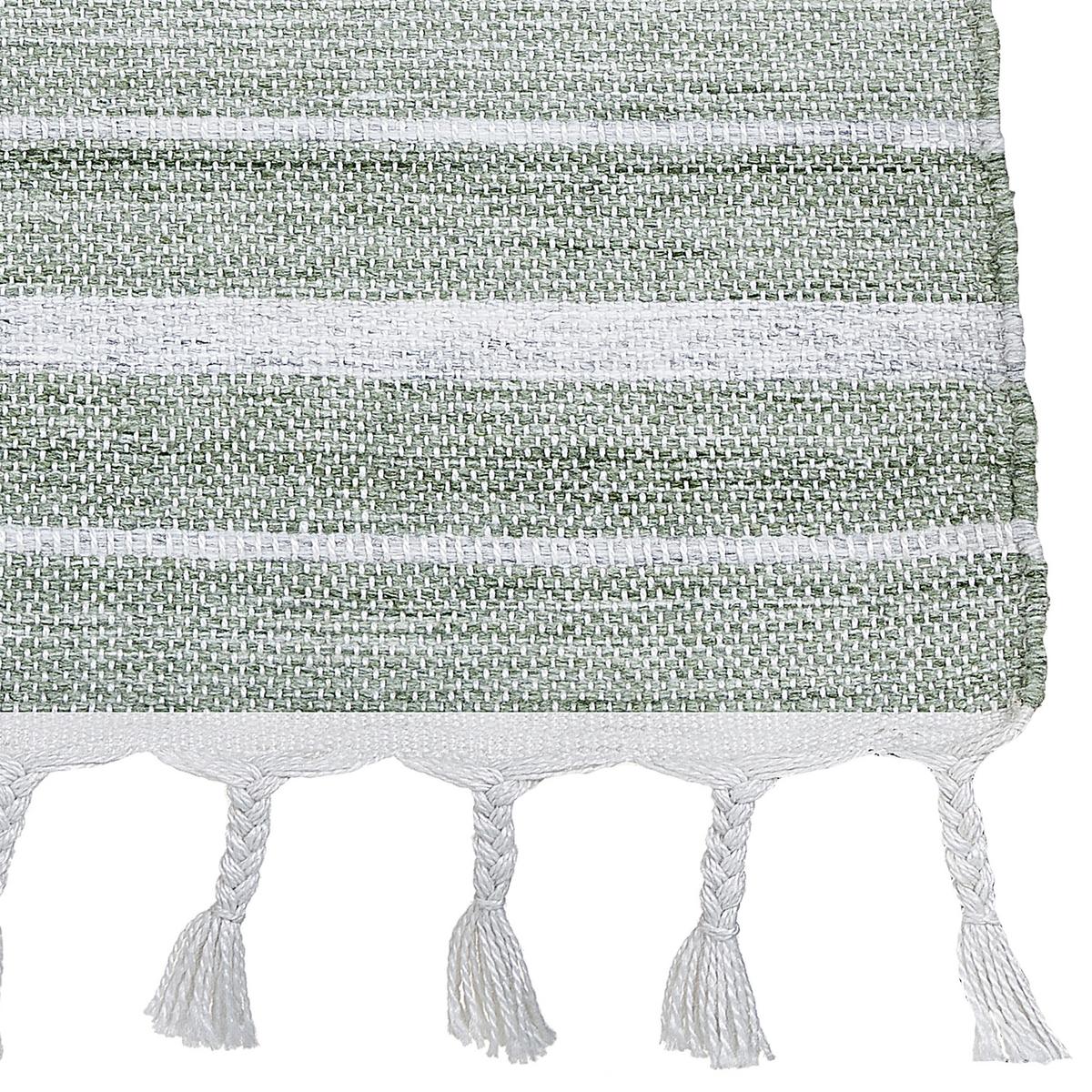 OUTDOOR-TEPPICH Bademli 150/80 cm - Grün, Kunststoff (80/150cm) - Beliani