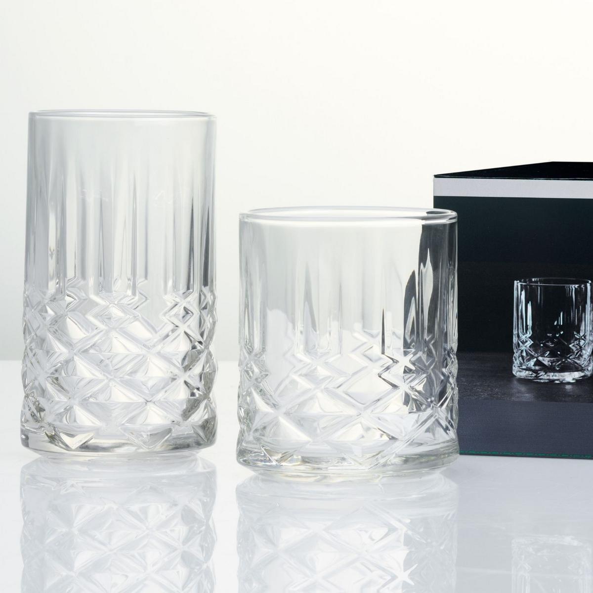 BARGLÄSER-SET Capri transparent 12-tlg. - Transparent, Glas - Ritzenhoff Breker
