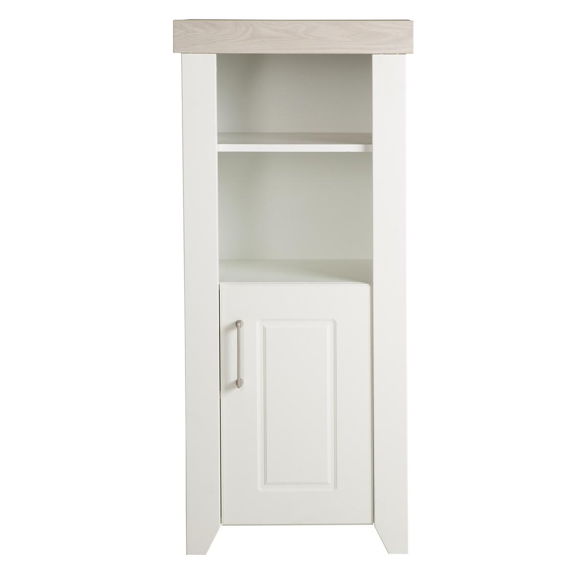 STANDREGAL Felicia - Weiß, Holzwerkstoff (49/115/42cm) - Roba