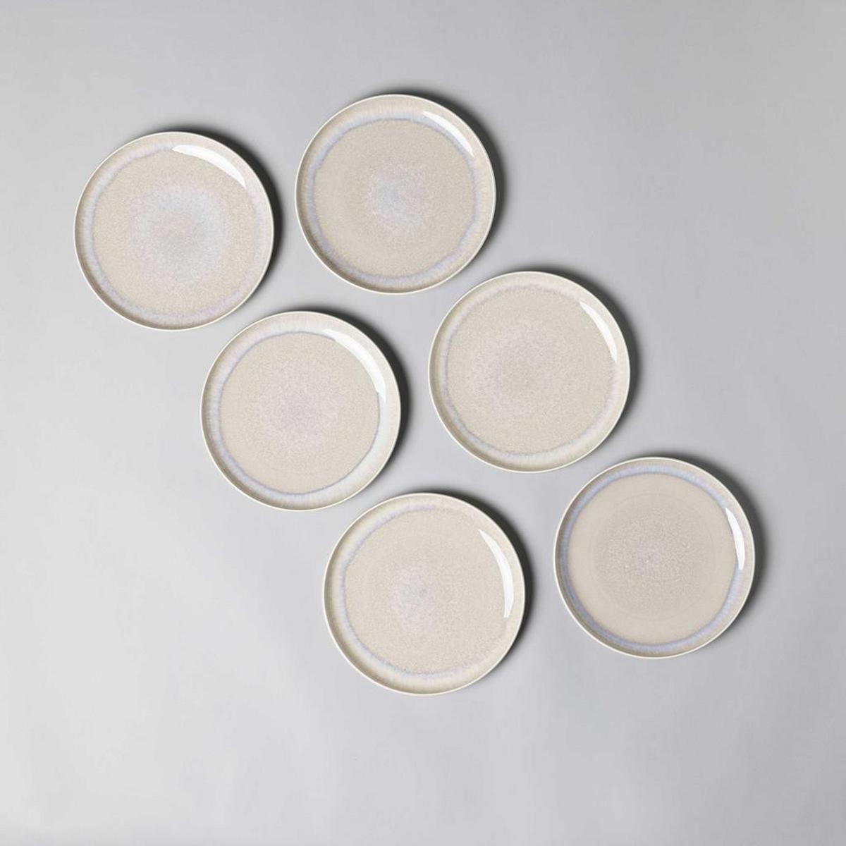 TAFELSERVICE Perlemor Sand beige 12-tlg. - Beige, Keramik (2/2/2cm) - like.Villeroy & Boch
