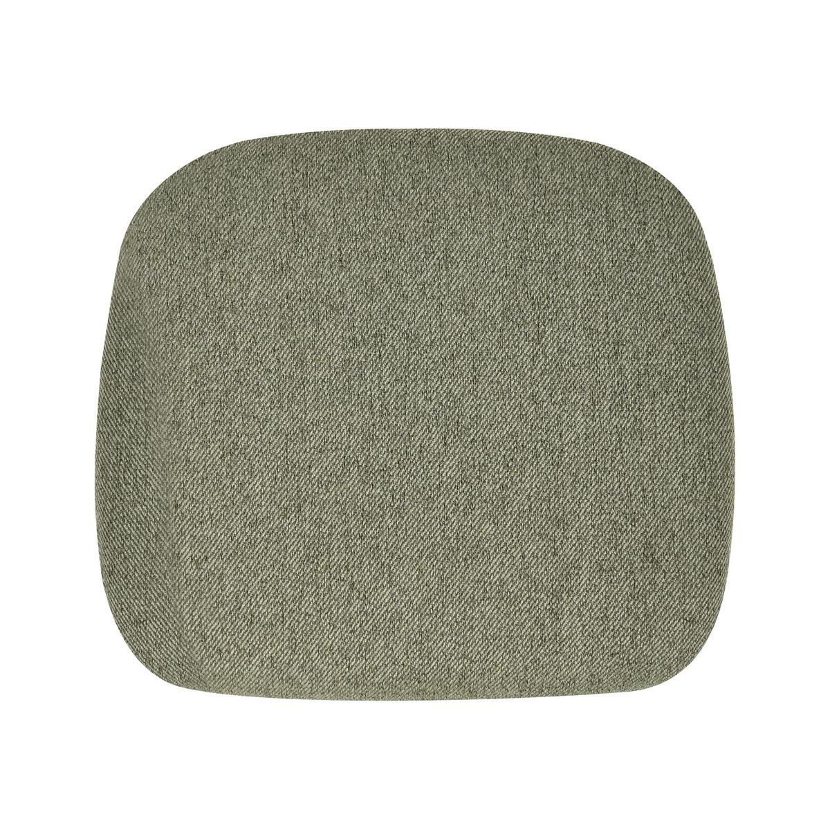 ESSZIMMERSTUHL Stoff Hellgrün Westminster - Beige/Grün, Textil/Metall (57/79/56cm) - Beliani