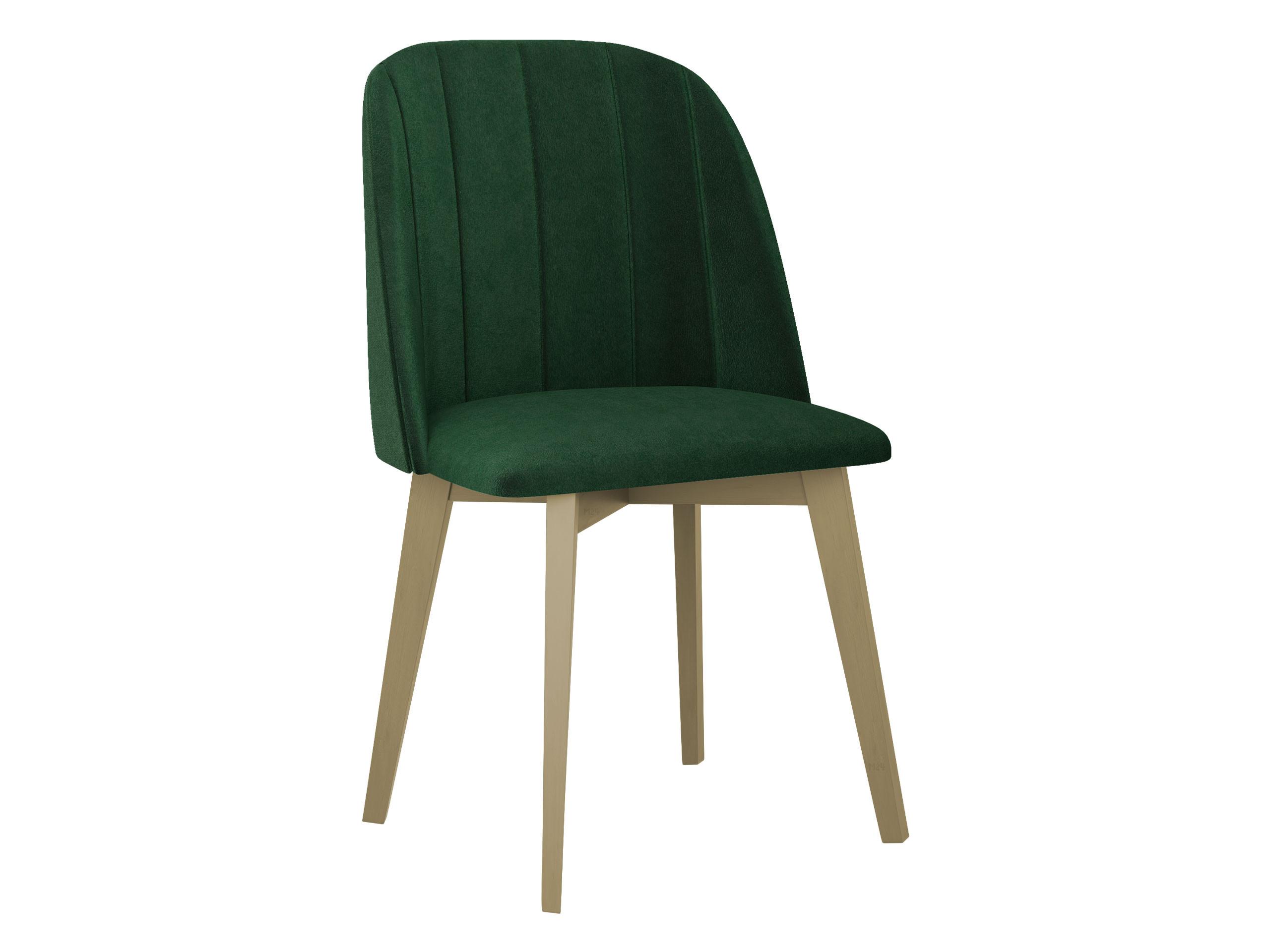 ESSZIMMERSTUHL Monti III Pik Gerade - Grün/Sonoma Eiche, Holz/Textil (48/83/55cm) - MIRJAN24