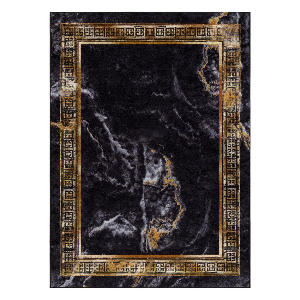 TEPPICH Miro 120/170 cm - Schwarz, Textil (120/170cm) - rugsX
