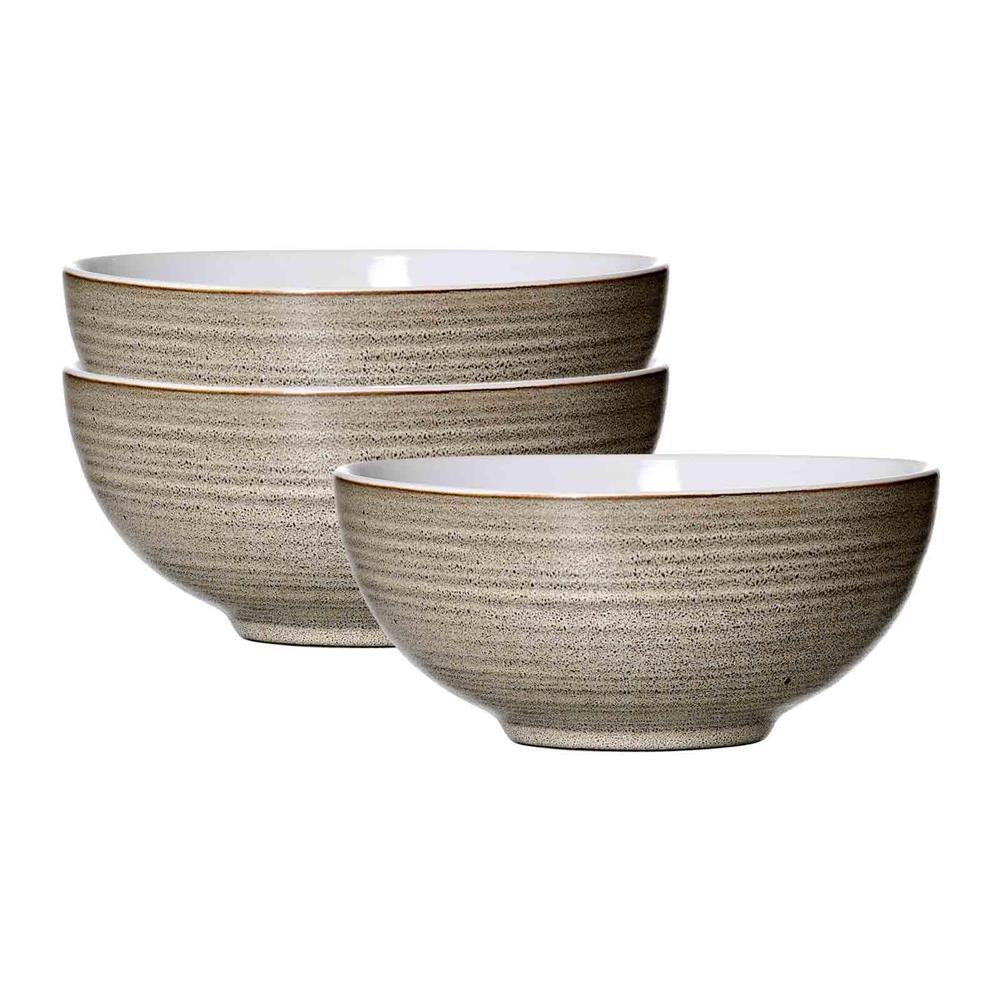 POKE BOWL SCHALEN Lapaz Grau ø 17,5 cm 3er Set - Grau, Keramik (17.5cm) - Ritzenhoff Breker