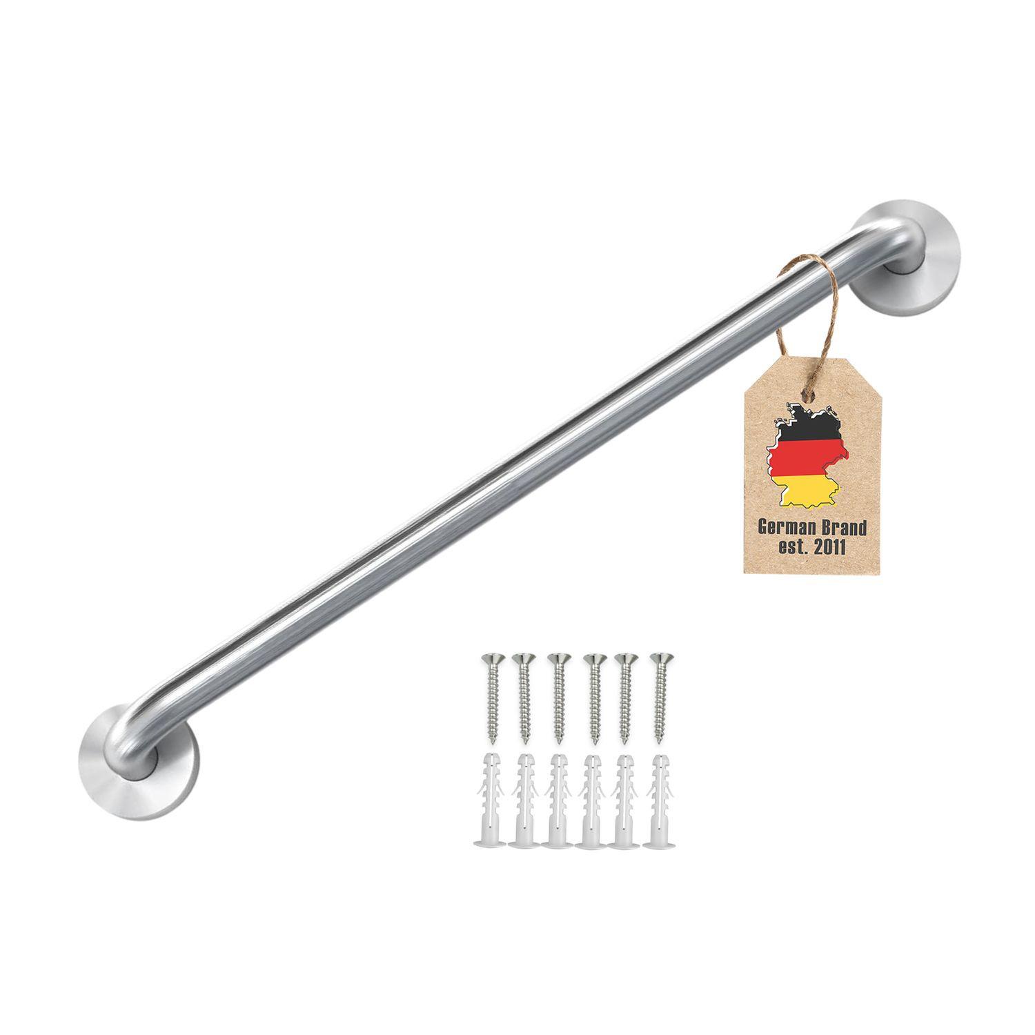 HANDTUCHHALTER 50/1.9 cm (Gebürstet) - Silberfarben, Metall (5/7/50cm) - Intirilife
