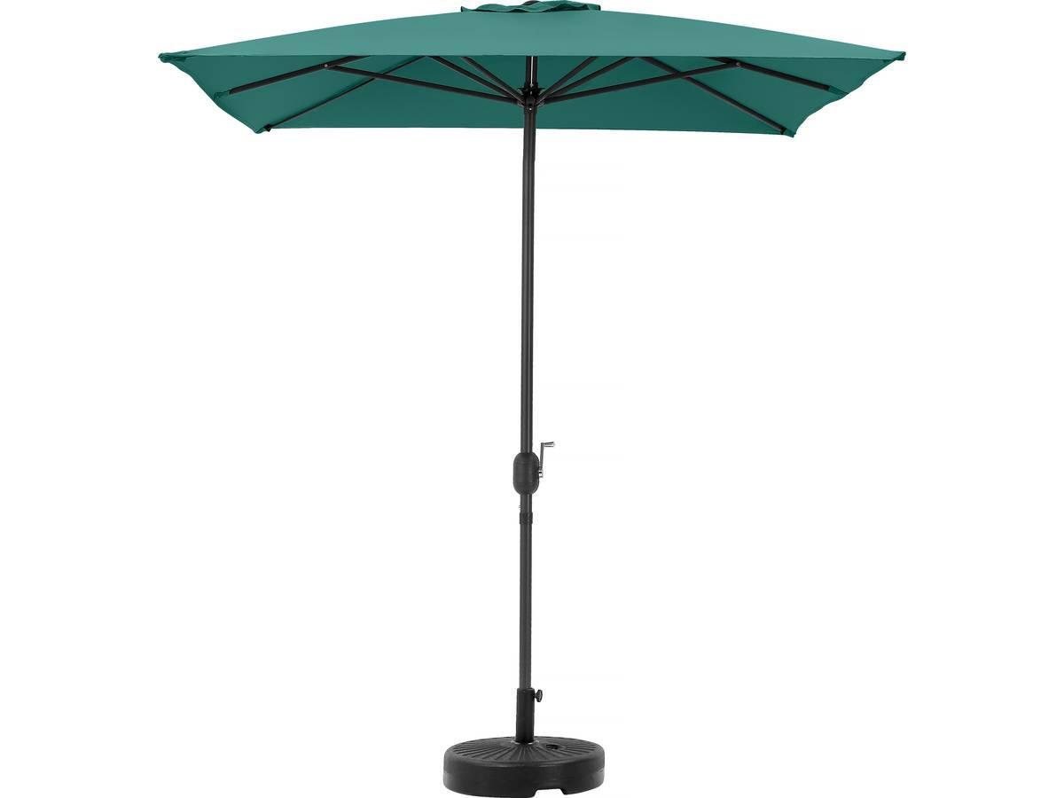 SONNENSCHIRM sol 2 Grün - Grün, Metall (300/200cm) - Habitat Garten