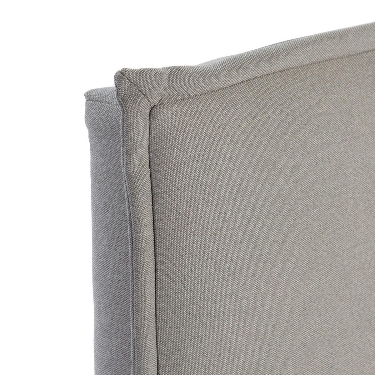 KOPFTEIL 150x100 cm Berlin grau - Grau, Textil (8/100/150cm) - VS Venta-stock