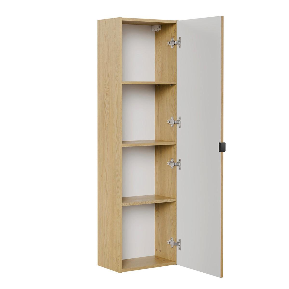 HÄNGESÄULE Mila Helle Eiche - Braun, Holzwerkstoff (40/140/25cm) - Petits-meubles