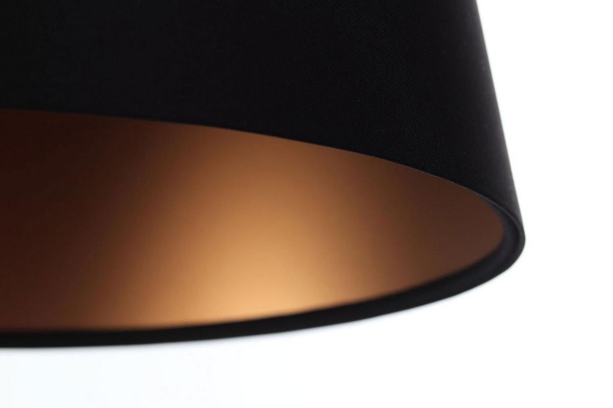 HÄNGELEUCHTE Kupfer 30/37 cm - Schwarz, Kunststoff (30/0.8/37cm) - ONZENO