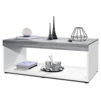 COUCHTISCH Pure Tischplatte und Blenden in Avola-Anthrazit - Anthrazit, Holzwerkstoff (58/104/40.5cm) - Vladon