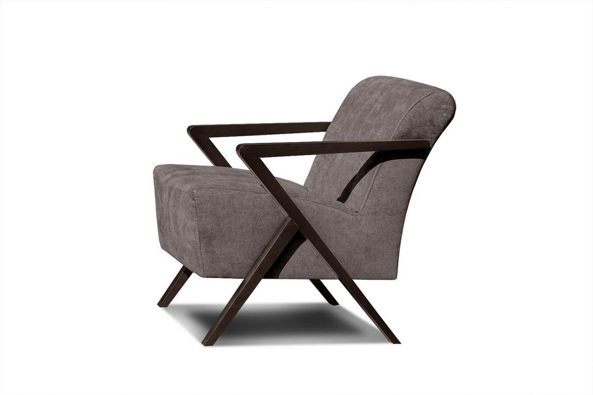 SESSEL LEBRON, braun - Braun, Holzwerkstoff/Textil (65/82/79cm) - Wozimo