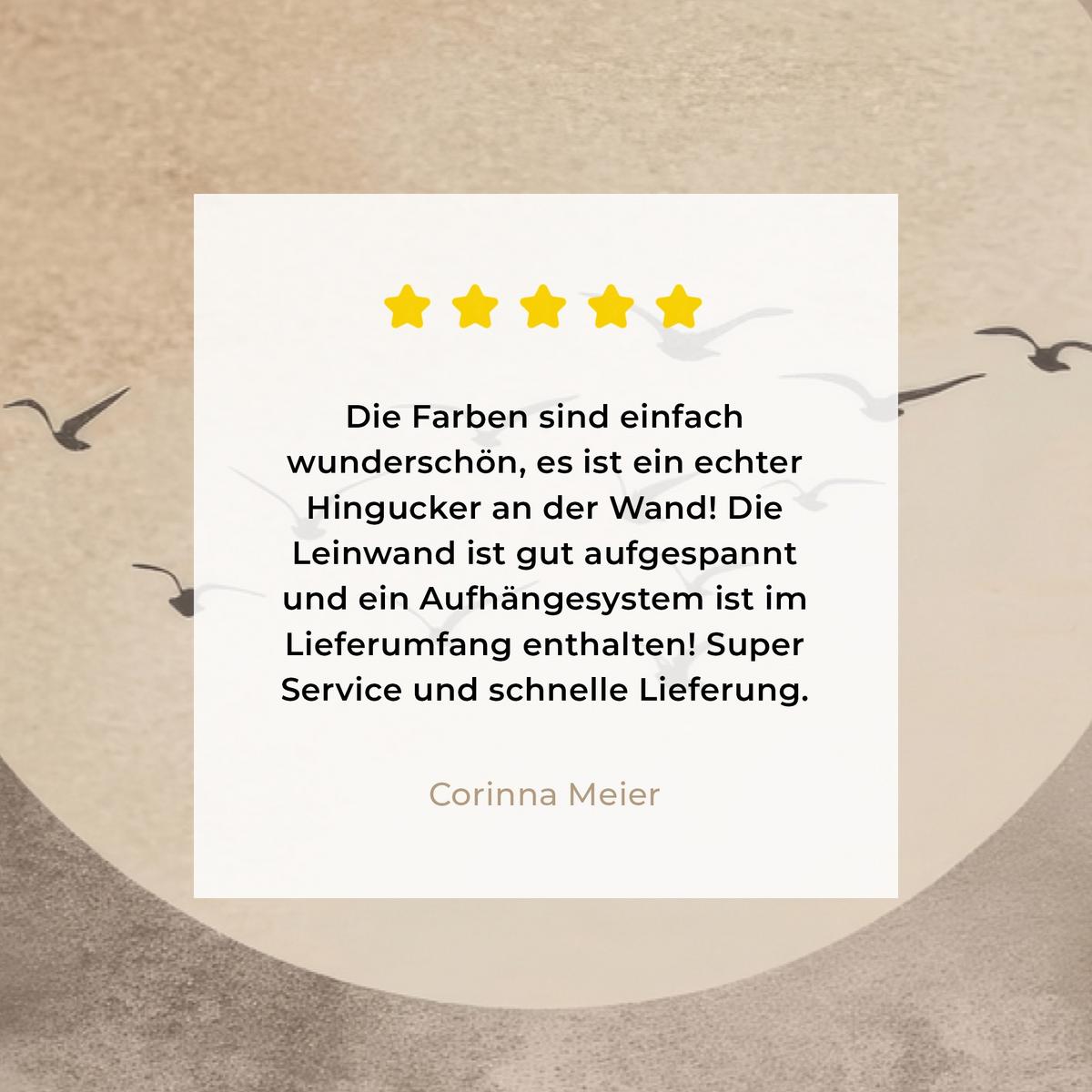 LEINWANDBILD Vogel - Beige - Japanisch Groß 140x90 cm - Taupe, Textil (140/90cm) - MuchoWow