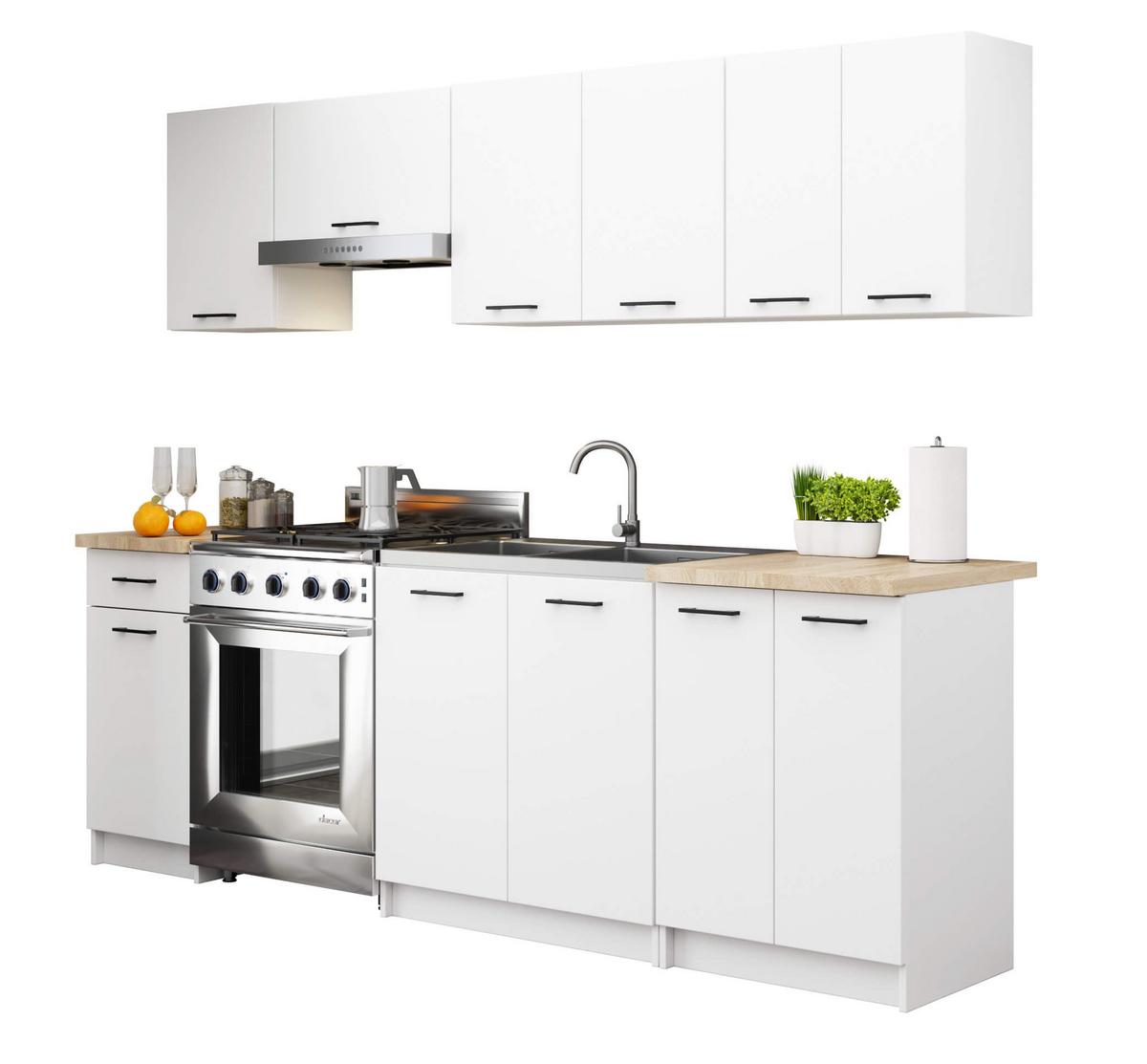 UNTERSCHRANK Weiß 85/80/46 - Weiß, Holzwerkstoff (80/85/46cm) - RAUMHIRSCH FURNITURE