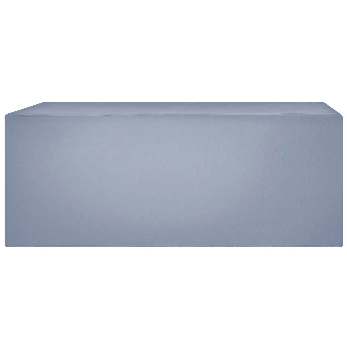 REGENSCHUTZ für Gartenmöbel 255/180/70 cm Chuva - Grau, Kunststoff (255/70/180cm) - Beliani