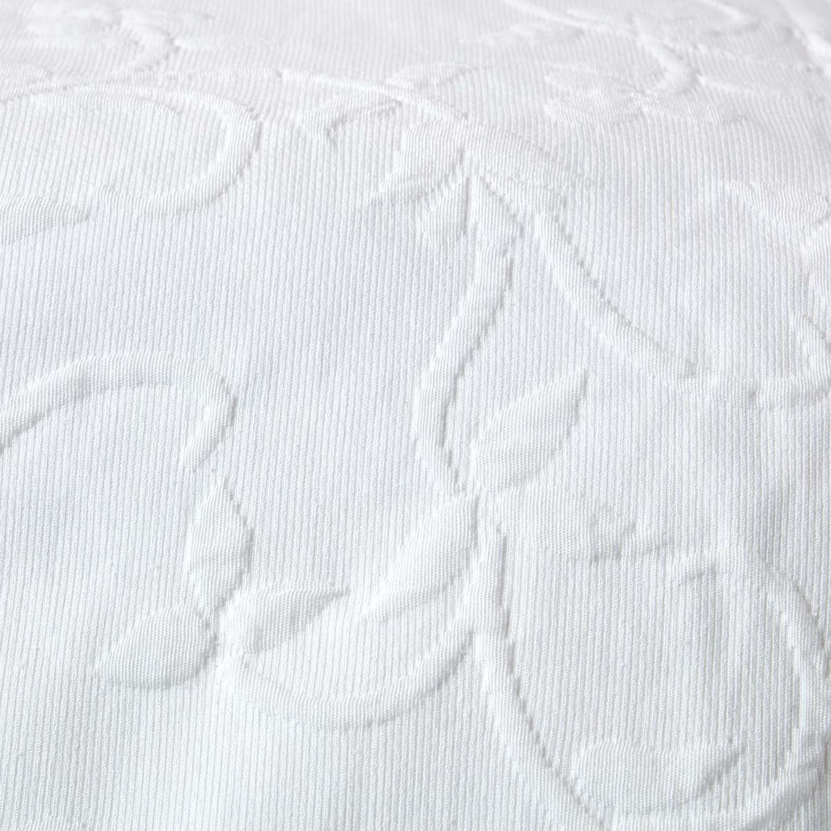 TAGESDECKE Matelassé 260/260 cm, floral gemustert - Weiß, Textil (260/260cm) - Homescapes