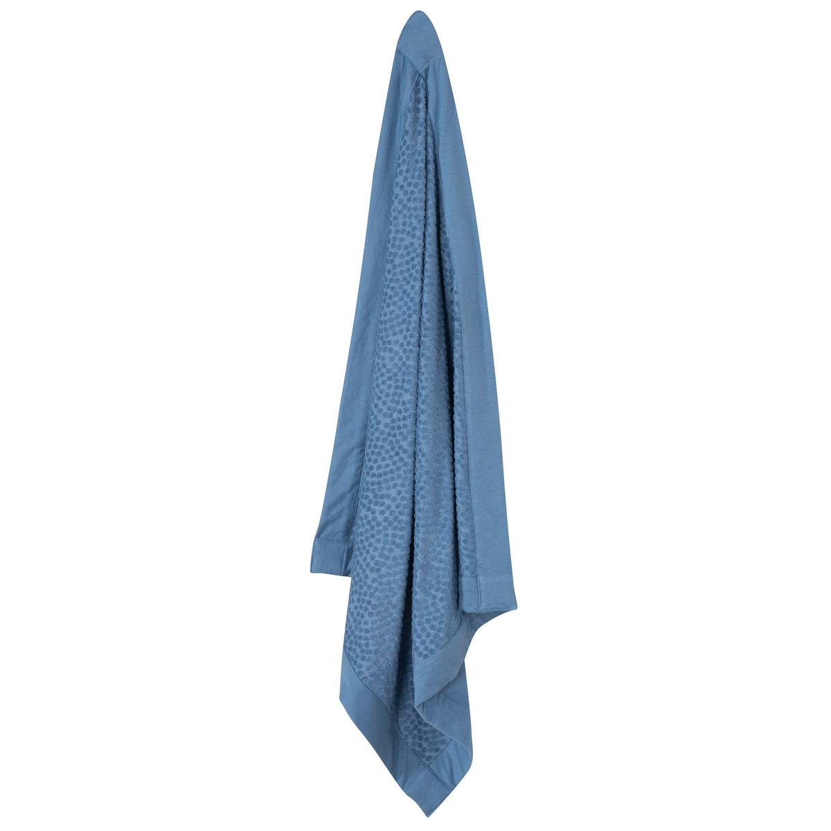 BABYDECKE 80 x 80 cm Seashells indigo - Blau, Textil (80/80cm) - Roba