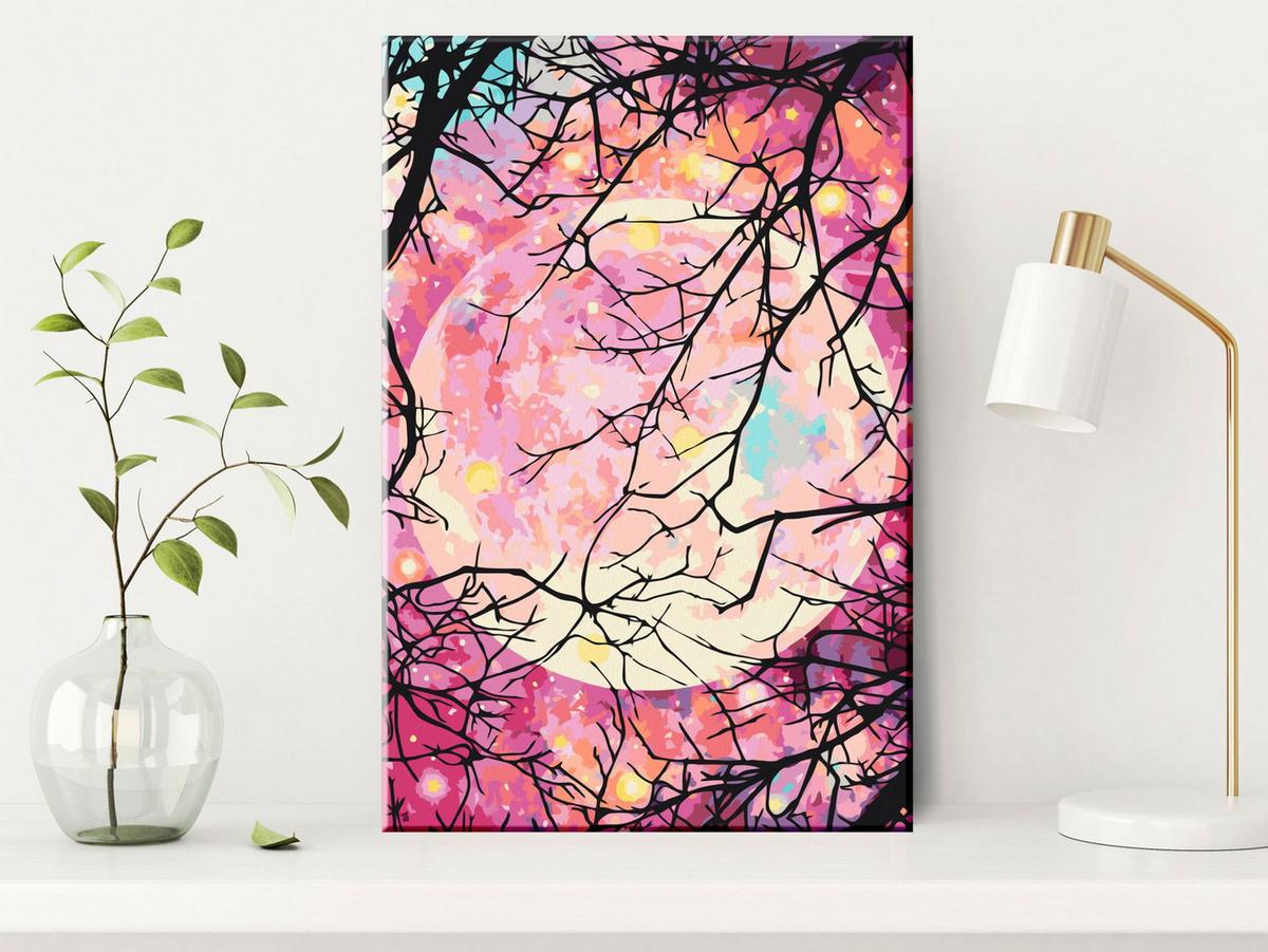 MALEN NACH ZAHLEN 40/50 cm - Multicolor, Textil (1.4/50cm) - KUNSTLOFT