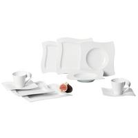 BASIC SET NewWave weiß 30er Set - Weiß, Keramik (39/33/58.5cm) - Villeroy & Boch