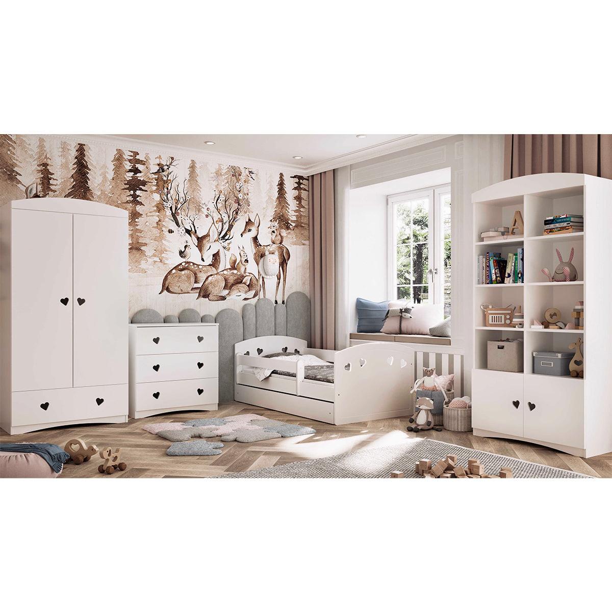 WICKELKOMMODE Weiß - Weiß, Holzwerkstoff (81/80/42cm) - Petits-meubles