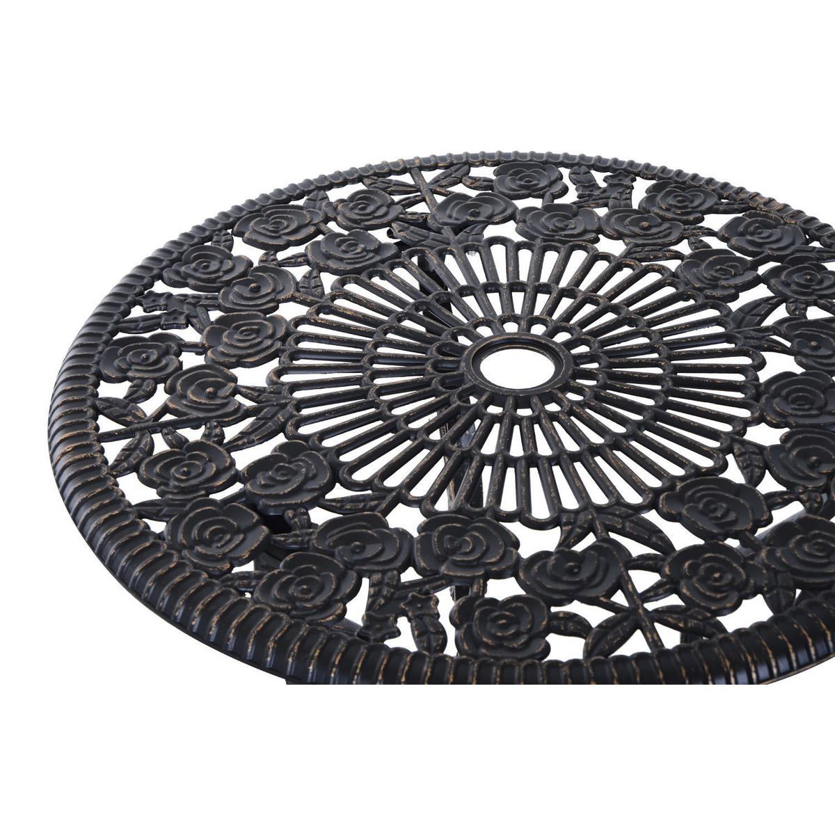 GARTENMÖBEL Set, Alu, Metall, Bronze - Bronzefarben, Metall - Outsunny