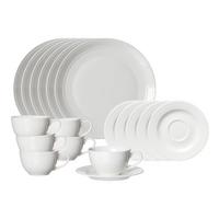 KAFFEESERVICE Levi Weiß 18-tlg. - Weiß, Keramik (2/2/2cm) - Ritzenhoff Breker