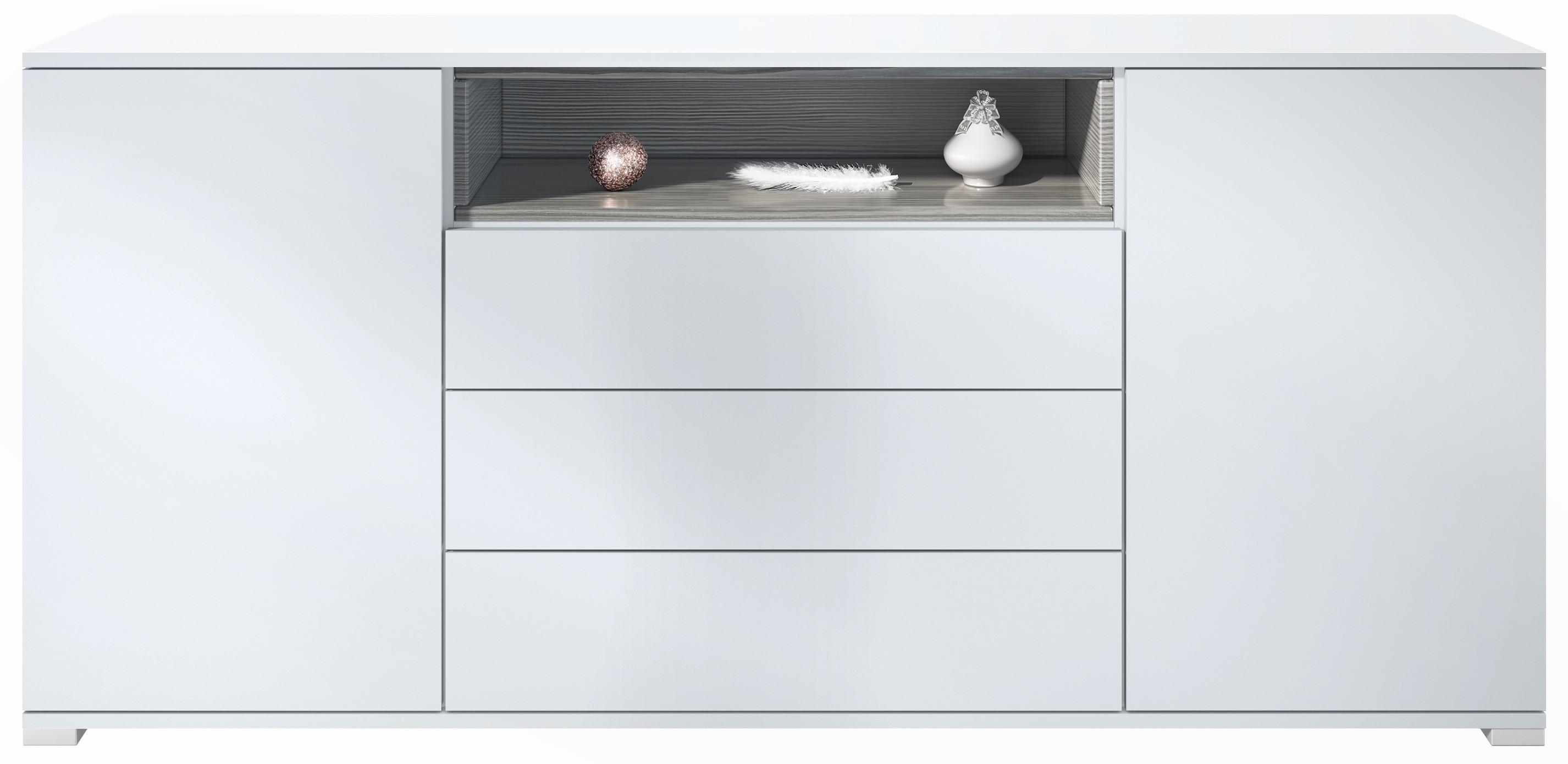 SIDEBOARD Skadu Avola-Anthrazit - Anthrazit, Holzwerkstoff (166.5/75.5/35cm) - Vladon