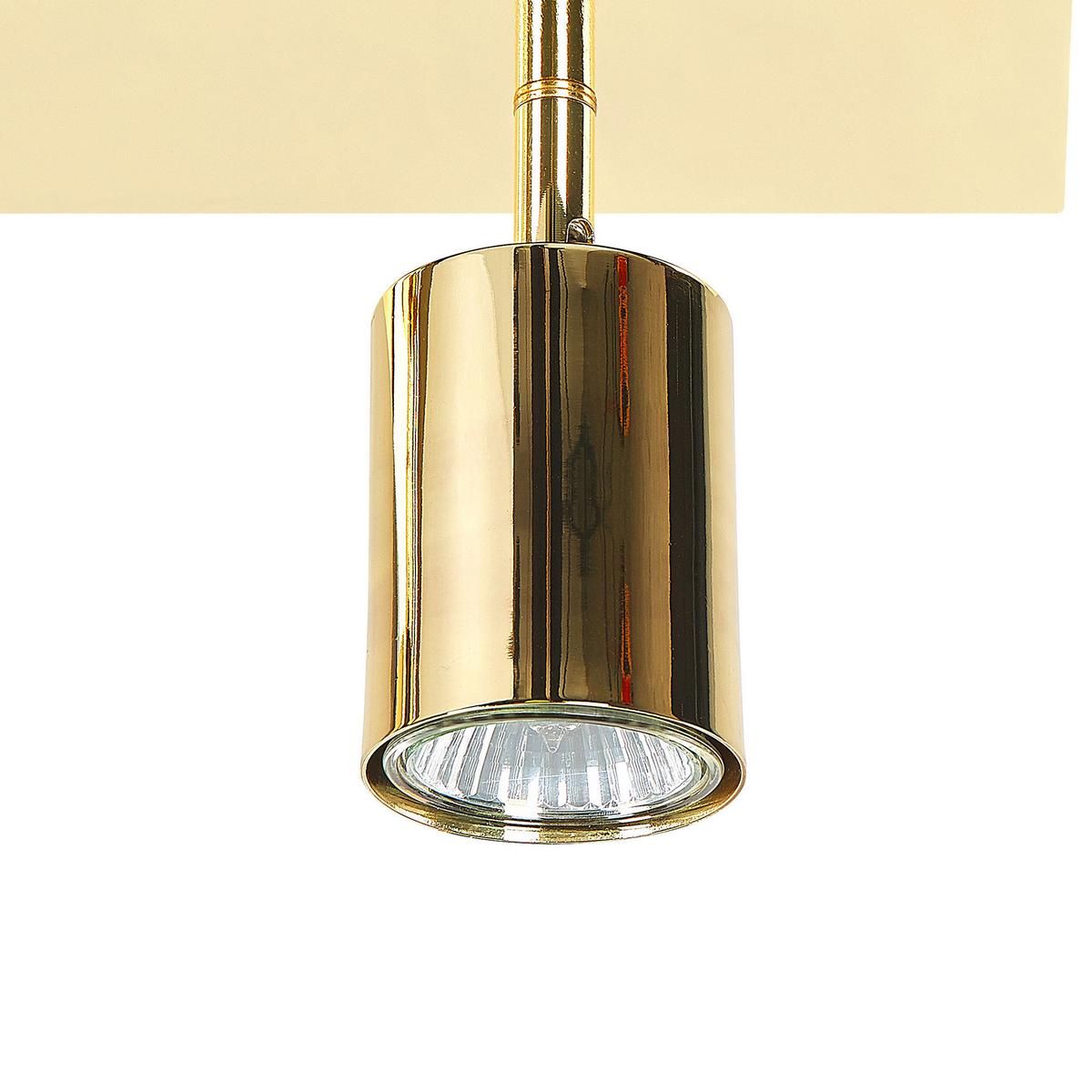 WANDLEUCHTE 2er-Set Tigris 12/13/13 cm - Goldfarben, Metall (70/17/8cm) - Beliani