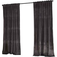 VORHANG 2ER SET MILANO HxB 280x135 cm Grau - Grau, Textil (135/280cm) - Gardinenbox