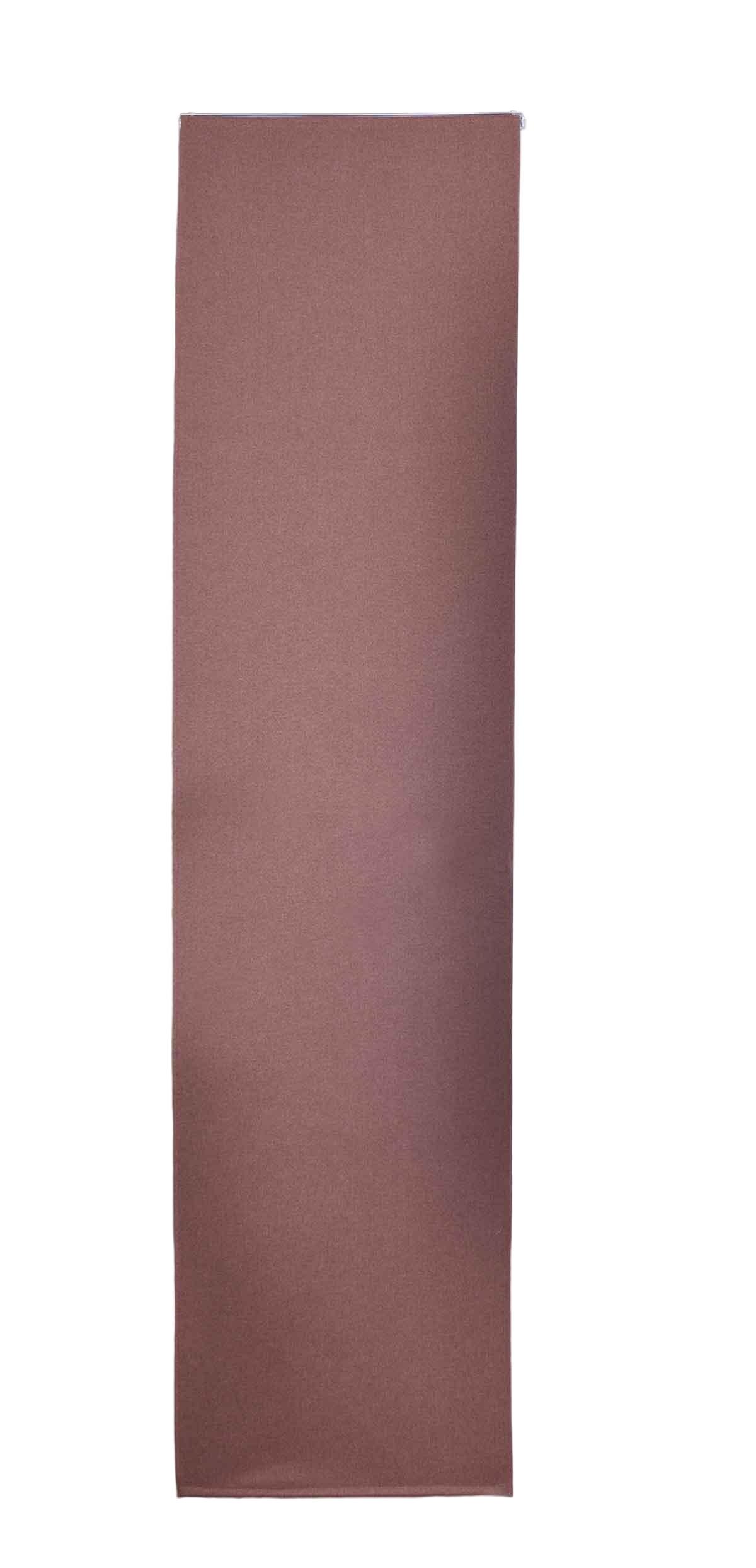 SCHIEBEVORHANG »München Dark« HxB 245x60 cm Altrosa - Altrosa, Textil (60/245/245cm) - Gardinenbox